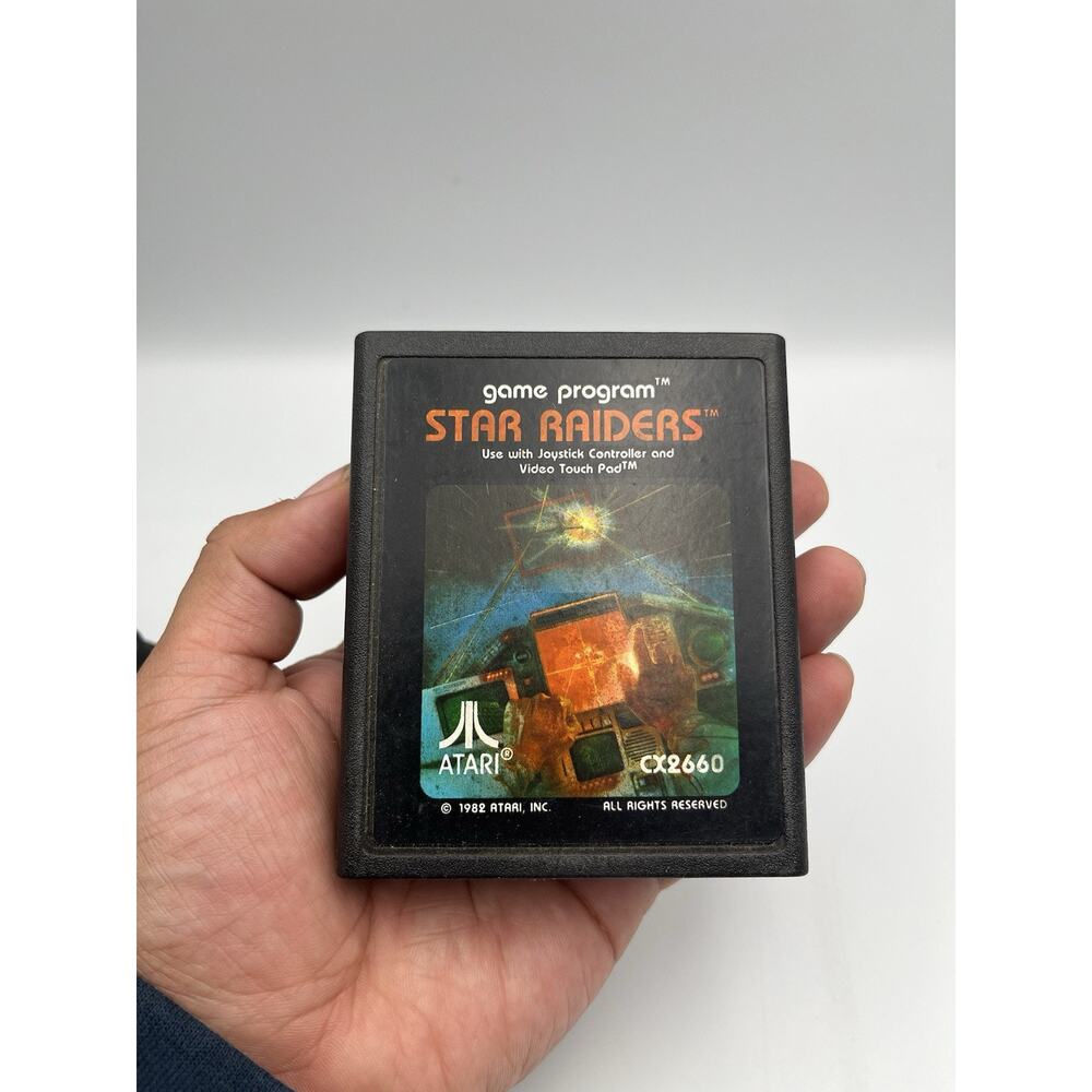 Star Raiders for Atari 2600. Tested & Works. Vintage 1982